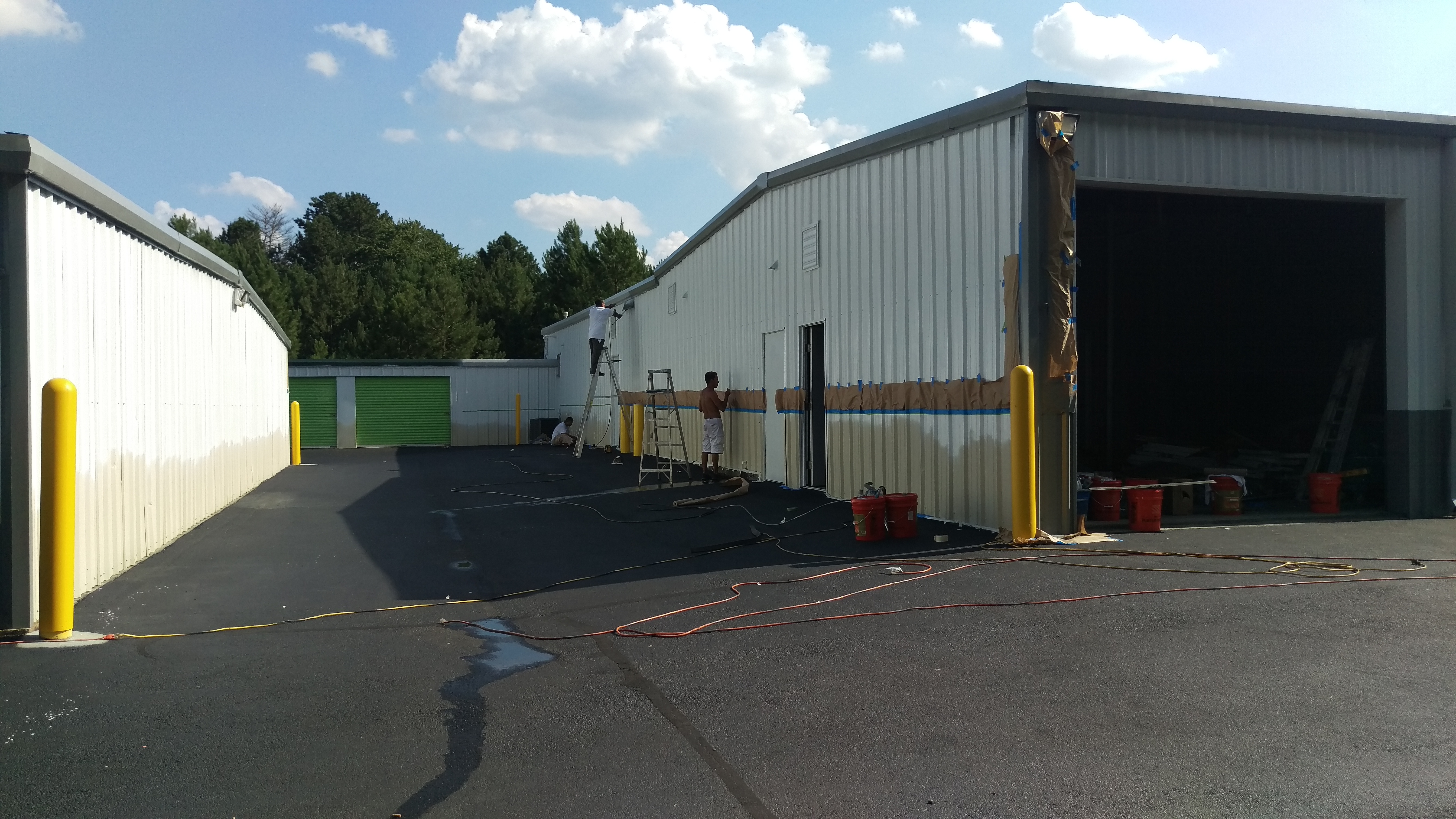 Industrial painting project