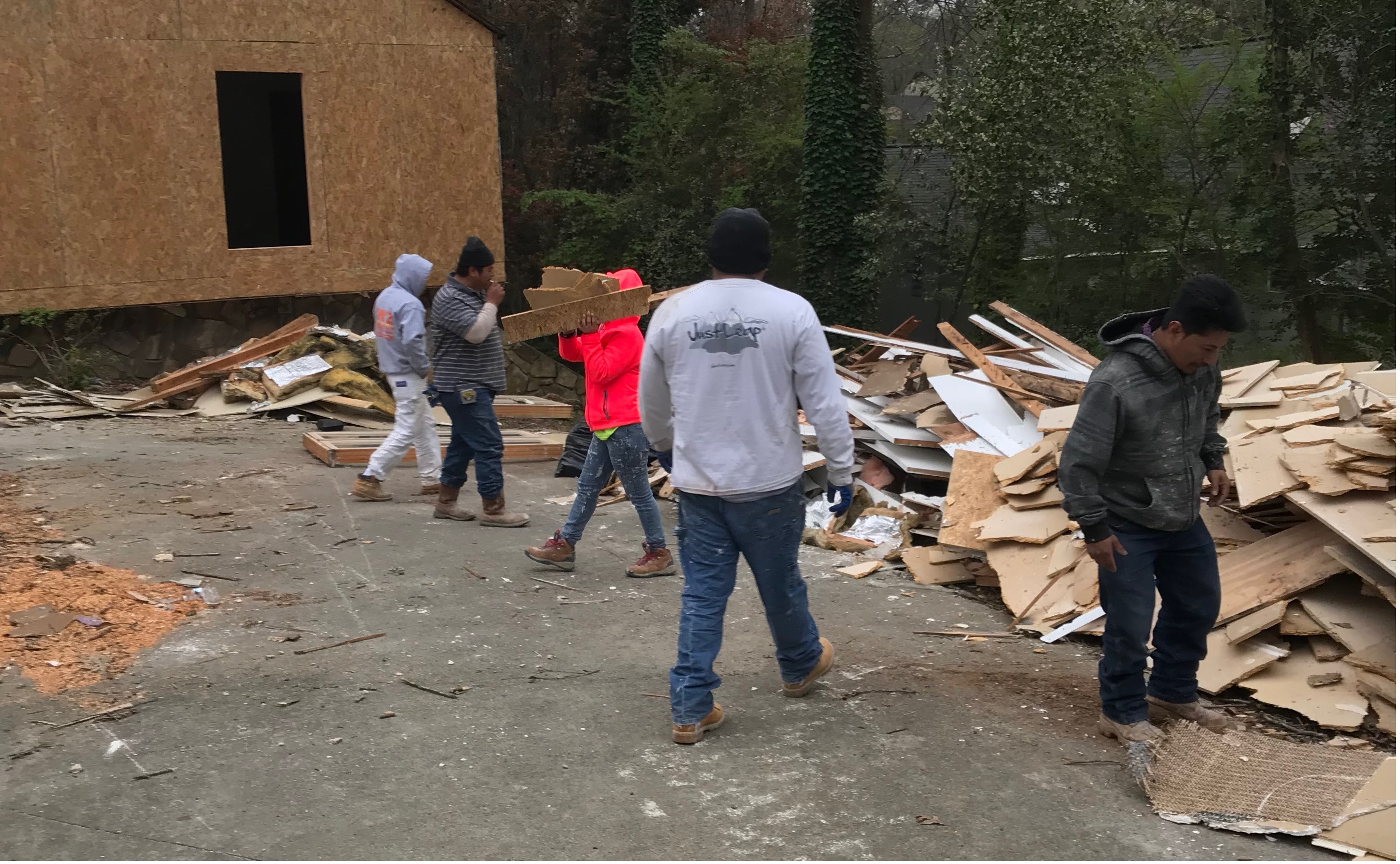 Demolition and remodeling project